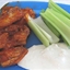 Hot n Spicy Chicken Wings with Blue Cheese