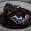 Individual self-saucing chocolate puddings