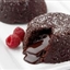 Molten Chocolate Cakes with Sugar Coated Raspberries