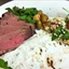 Moroccan Beef with Yogurt Mint Sauce Moroccan Beef with Yogurt Mint Sauce