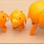 Orange Ele-Funs (Decoration)