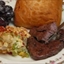 Pan-seared Garlic Filet Mignon Beef Steak