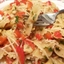 Pasta with Red Peppers, Anchovies, and Artichokes