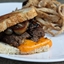 Patty Melts with Onion Rings