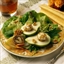 Pear and Goat Cheese Salad with Walnuts