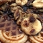 Pecan Waffles with Roasted Pecan And Banana Syrup