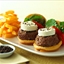 Peppered Goat Cheese Log Sliders