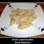 Polish laid noodles/dumplings (Kluski kladzione)