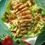 Pork and Pecan Salad with Honey-Balsamic Dressing