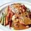 Pork Tenderloin Roast with Apple, Onion and Garlic Gravy