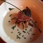 Potato-Cream Soup with Smoked Trout