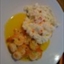 Potato Salad and Shrimp Scampi