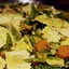 Ravioli Salad with Vegetables and Ham