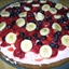 Red, White and Blue Dessert Pizza