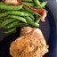Roast Chicken with Herb Butter, Onions and Garlic
