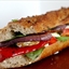 Roasted Vegetables Baguette Sandwich
