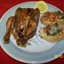 Rock Cornish Game Hens with Garlic Basil Bruschetta