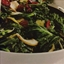 Sauteed Kale, Mushrooms, and Cranberries Salad