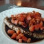 Seared Pepper-Crusted Tuna with Tomatoes and Balsamic Glaze Seared Pepper-Crusted Tuna with Tomatoes and Balsamic Glaze