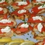 Smoked Salmon and Lemon-Cream Cheese on Crostini