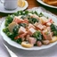 Smoked Turkey, Salmon and Fresh Vegetable Salad