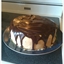 Sour Cream-chocolate Cake with Peanut Butter Frosting and Chocolate-peanut