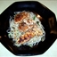 Spaghetti with Olive Oil, Green Onion, and Garlic