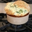 Spinach and Cheese Souffle