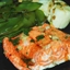 Steamed Fish and Scallops with Snow Peas
