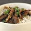 Stir-fry lamb with chilli & mint Stir-fry lamb with chilli & mint