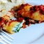 Three Cheese Stuffed Shells with Meat Sauce