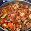 Turkey Bacon and Vegetable Saute Turkey Bacon and Vegetable Saute