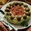 Turkey Meatballs in a Pasta Crown Turkey Meatballs in a Pasta Crown