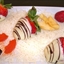 Vanilla and Chocolate Covered Strawberries Vanilla and Chocolate Covered Strawberries