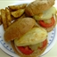 Baked Spud Burger (Vegan)
