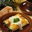 Veggie - Asparagus Crepes with Mornay Sauce