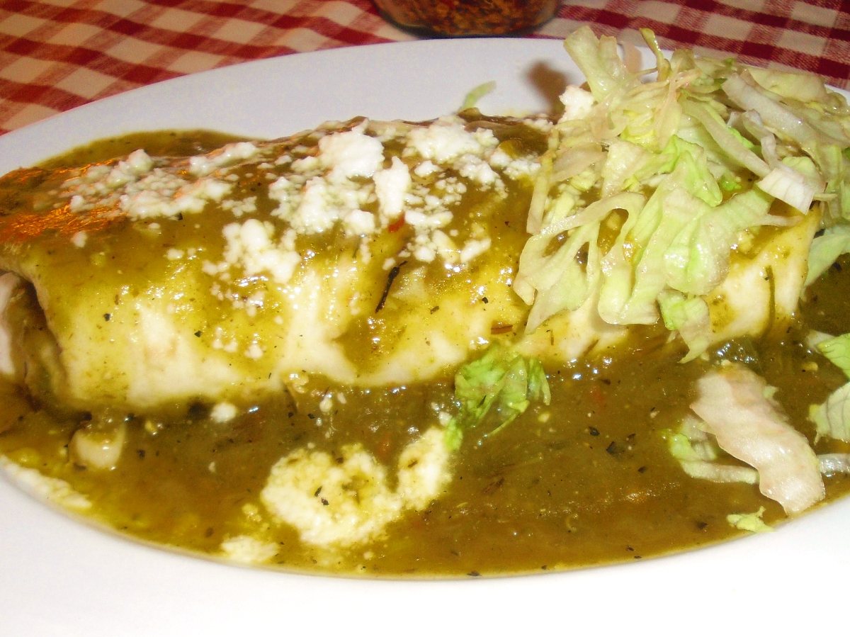 Smothered Burritos with Green Chili BigOven 57795